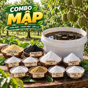 COMBO MẬP – Bộ nguyên liệu hỗ trợ phát triển thân, cành và bộ lá 1. Giới thiệu về bộ Combo