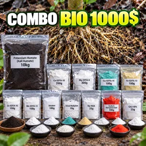 COMBO BIO 1000$ – Bộ nguyên liệu dinh dưỡng, vi lượng và điều hòa sinh trưởng cho cây trồng