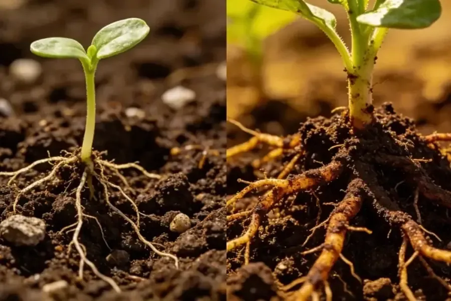 Humic thần dược kích rễ hay con dao 2 lưỡi