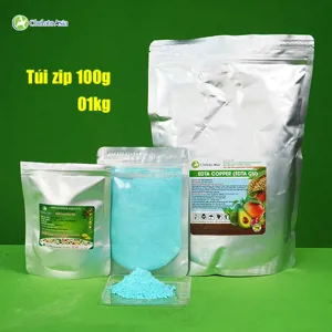 Vi lượng Đồng Chelate (Cu-EDTA-15) tan hoàn toàn trong nước