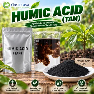 Phân bón lá sinh học HP Humic Acid: Kích rễ, cải tạo dất, tăng hấp thu dinh dưỡng