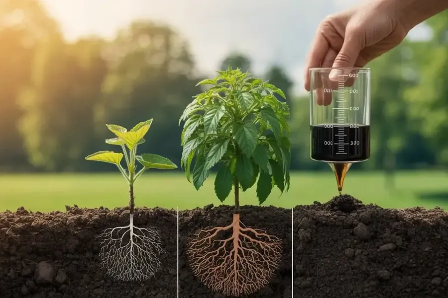 Humic so với phân hữu cơ