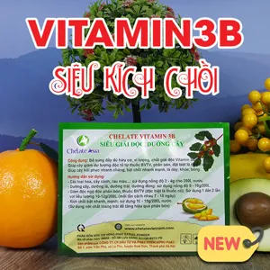 Chelate Vitamin 3B (B1, B6, B12) - Siêu giải độc, siêu kích chồi, dưỡng cây (EXTRAL POWDER)