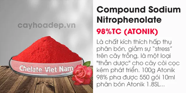Bán Compound Sodium Nitrophenolate 98%TC (Atonic)