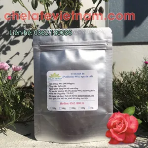 Vitamin B6 (Pyridoxine) - Kích thích phát triển, tăng năng suất